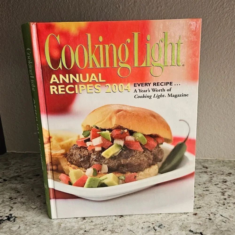 NWOT Cooking Light 2004 Hardback Cookbook